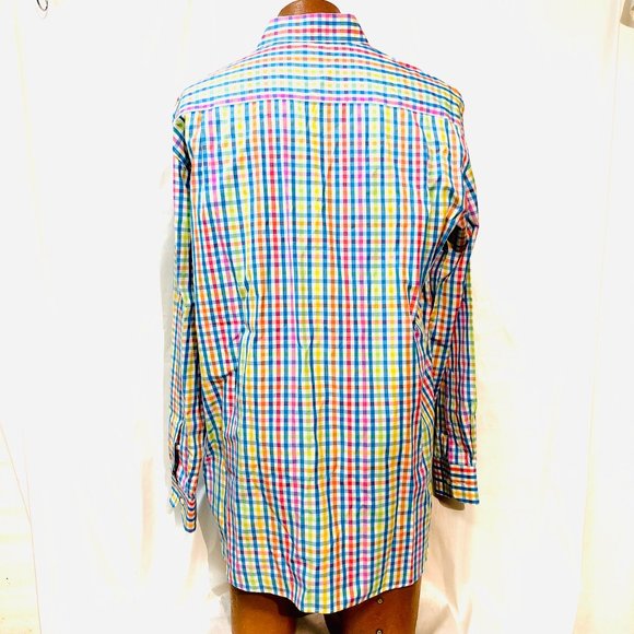 Paul & Shark Italy Yachting Plaid Shirt - Picture 3 of 7